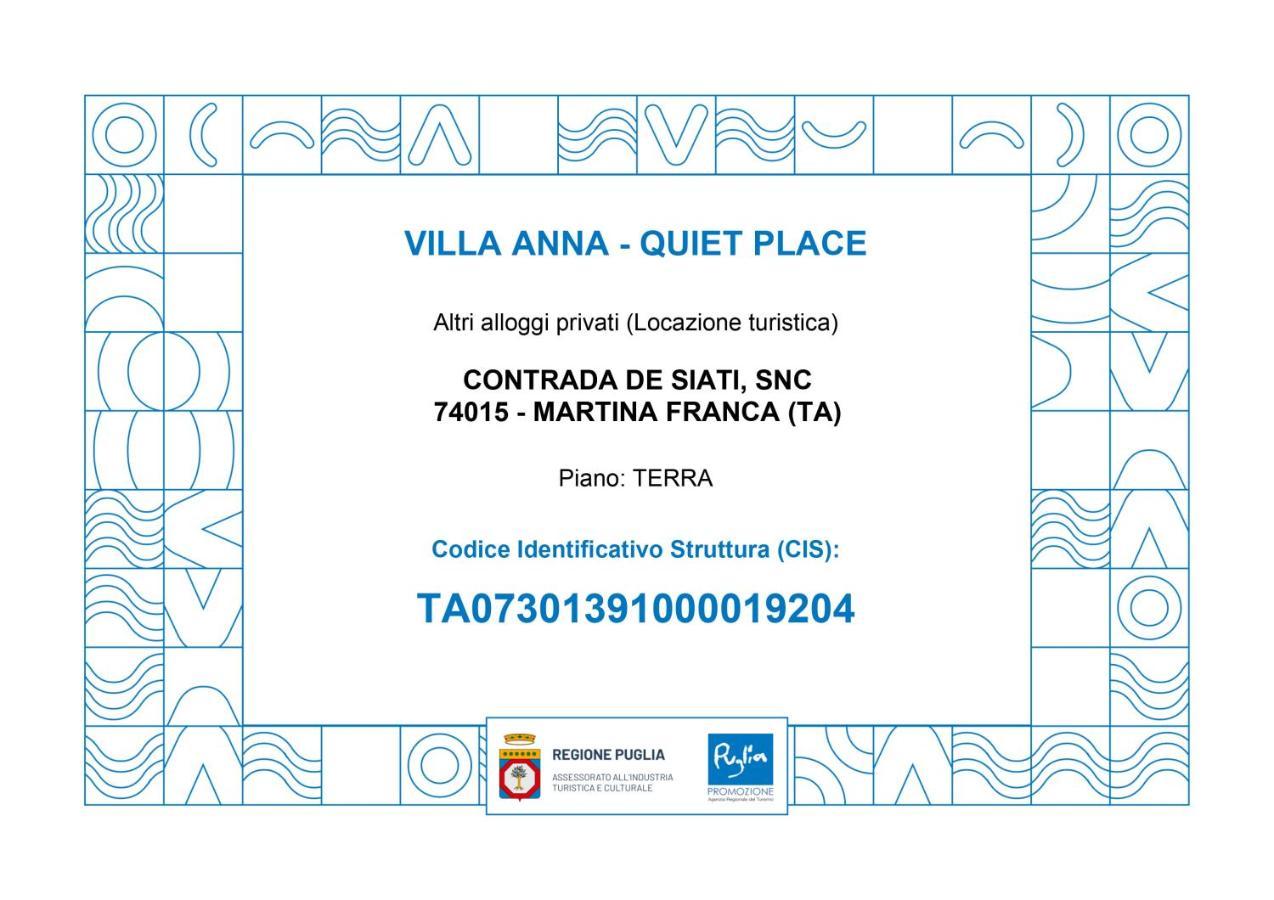 Silent Place Martina Franca Eksteriør bilde